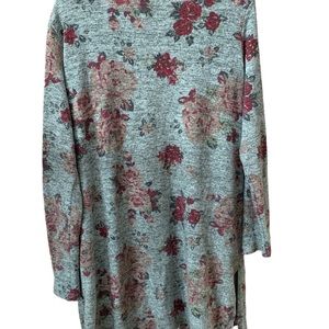 Beautiful long floral cardigan